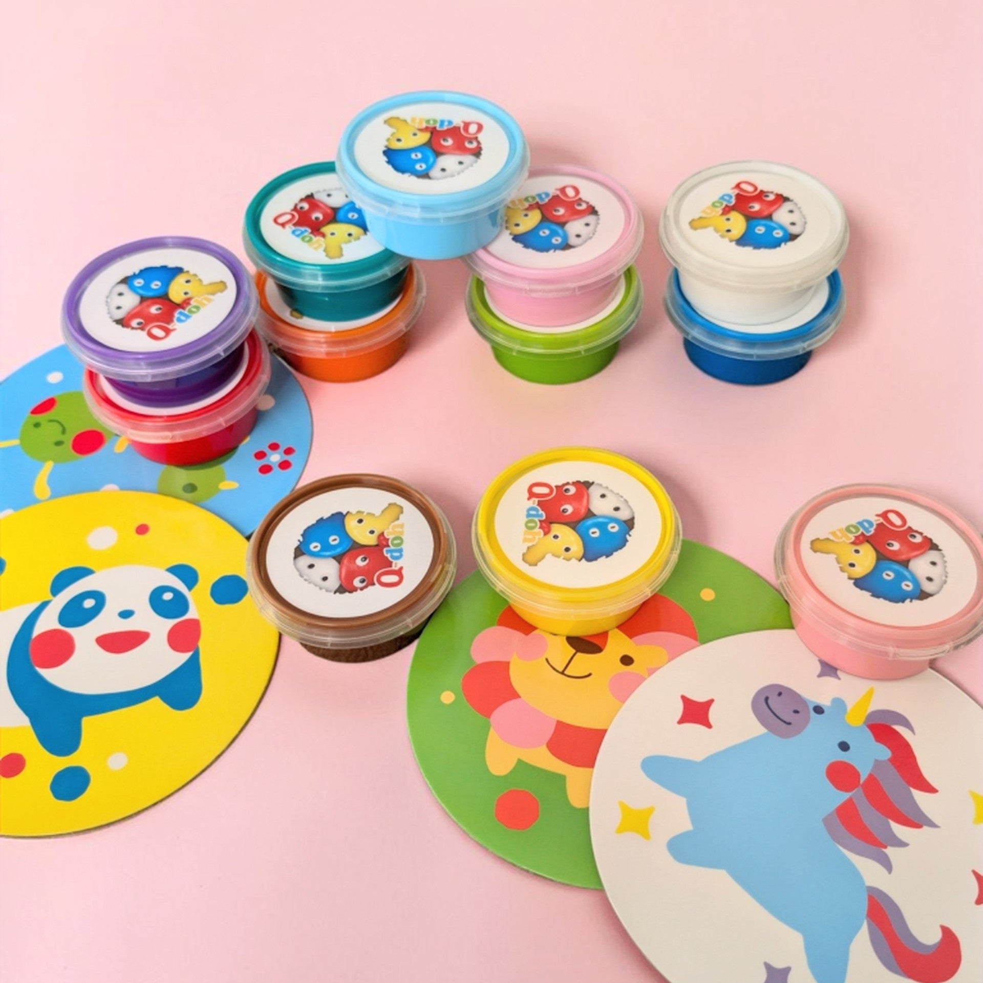 Q-doh Safe, Mess-Free and Long-Lasting Silicone Clay Set
