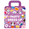 PinkA Reusable Educational Jelly Sticker Book - Party Dress-Up
