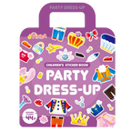 PinkA Reusable Educational Jelly Sticker Book - Party Dress-Up