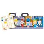 PinkA Reusable Educational Jelly Sticker Book - Daily Outfit