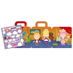 PinkA Reusable Educational Jelly Sticker Book - Party Dress-Up
