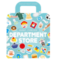 PinkA Reusable Educational Jelly Sticker Book - Department Store