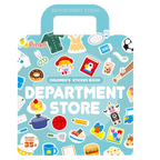 PinkA Reusable Educational Jelly Sticker Book - Department Store