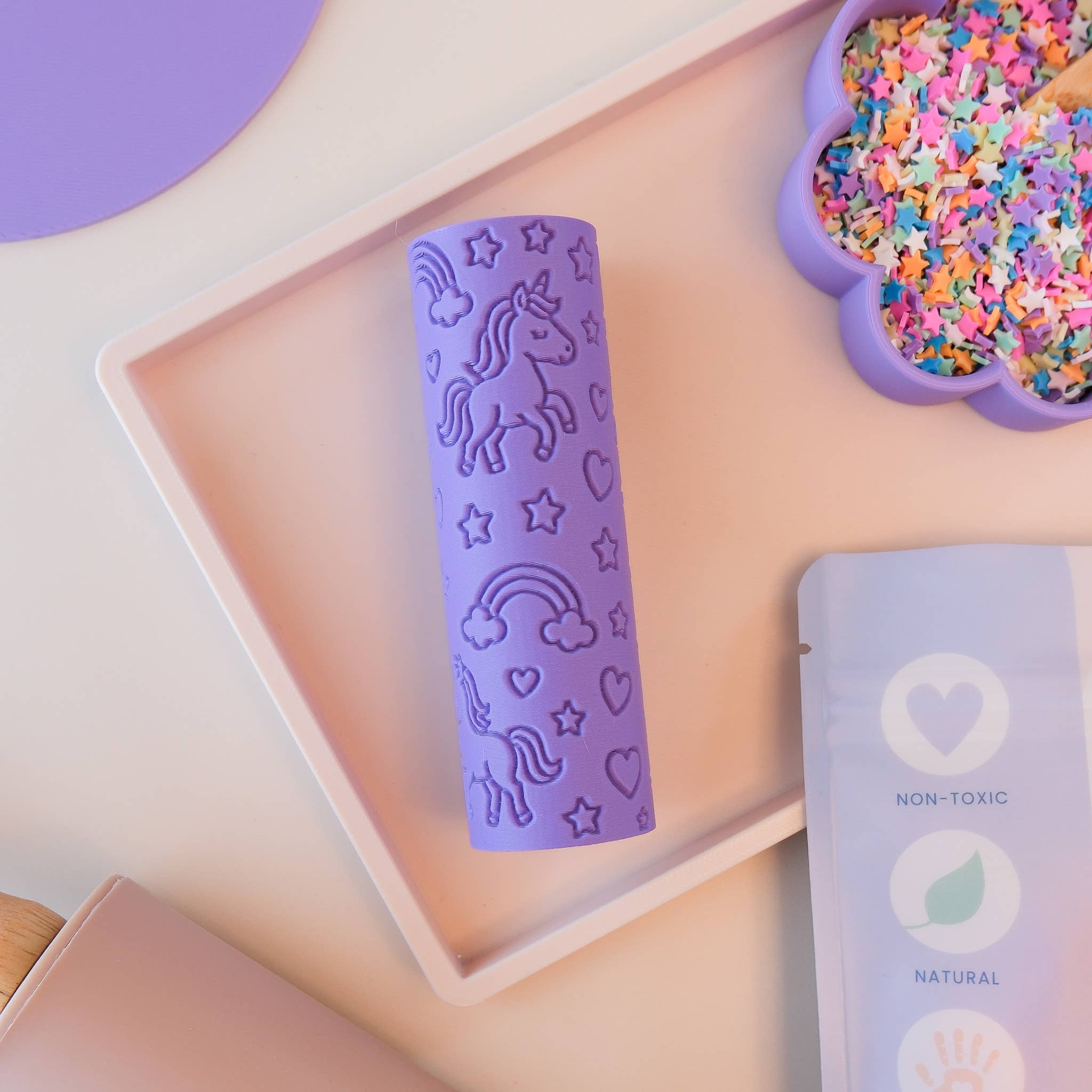 Eco Textured Roller | Unicorn