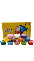Q-doh 12 Colours Silicone Clay Set – Safe, Mess-Free & Long-Lasting