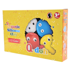 Q-doh 12 Colours Silicone Clay Set – Safe, Mess-Free & Long-Lasting