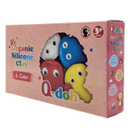Q-doh 6 Colours Silicone Clay Set – Safe, Mess-Free & Long-Lasting
