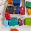 Linden Rainbow Village Building Blocks