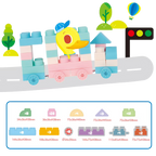 Wonder Child - Non-Toxic, Easy to Clean Soft Block - 82 pieces