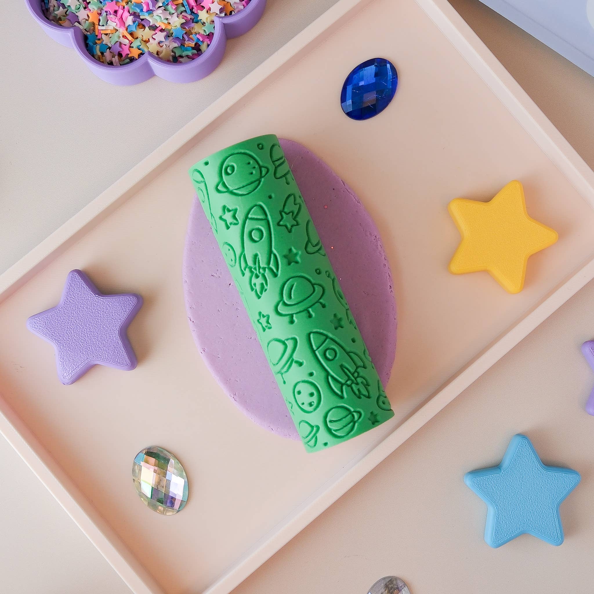 Eco Textured Roller | Space: Green