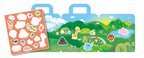 PinkA Reusable Educational Jelly Sticker Book - Nature Park