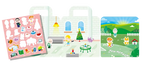 PinkA Reusable Educational Jelly Sticker Book - Family Life