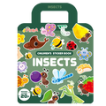 PinkA Reusable Educational Jelly Sticker Book - Insects