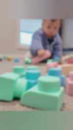 Wonder Child - Non-Toxic, Easy to Clean Soft Block 11 Pieces