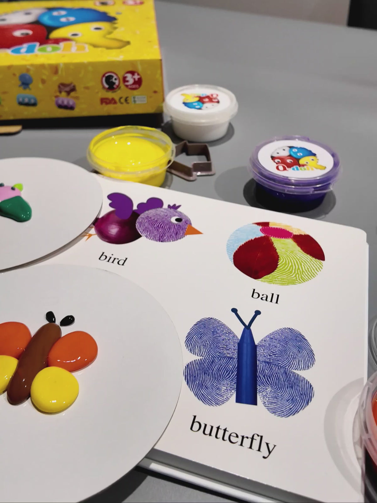 Q-doh 6 Colours Silicone Clay Set – Safe, Mess-Free & Long-Lasting