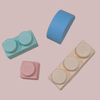 Wonder Child - Non-Toxic, Easy to Clean Soft Block 42 pieces