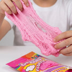 Q-doh Cotton Candy Clay - Fluffy Scented Bubble Gum Pink
