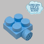 Wonder Child - Non-Toxic, Easy to Clean Soft Block 42 pieces