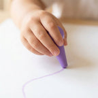 Aozora Baby Color Crayons - 6 Basic Assort Colours - Non-Toxic & Easy Grip